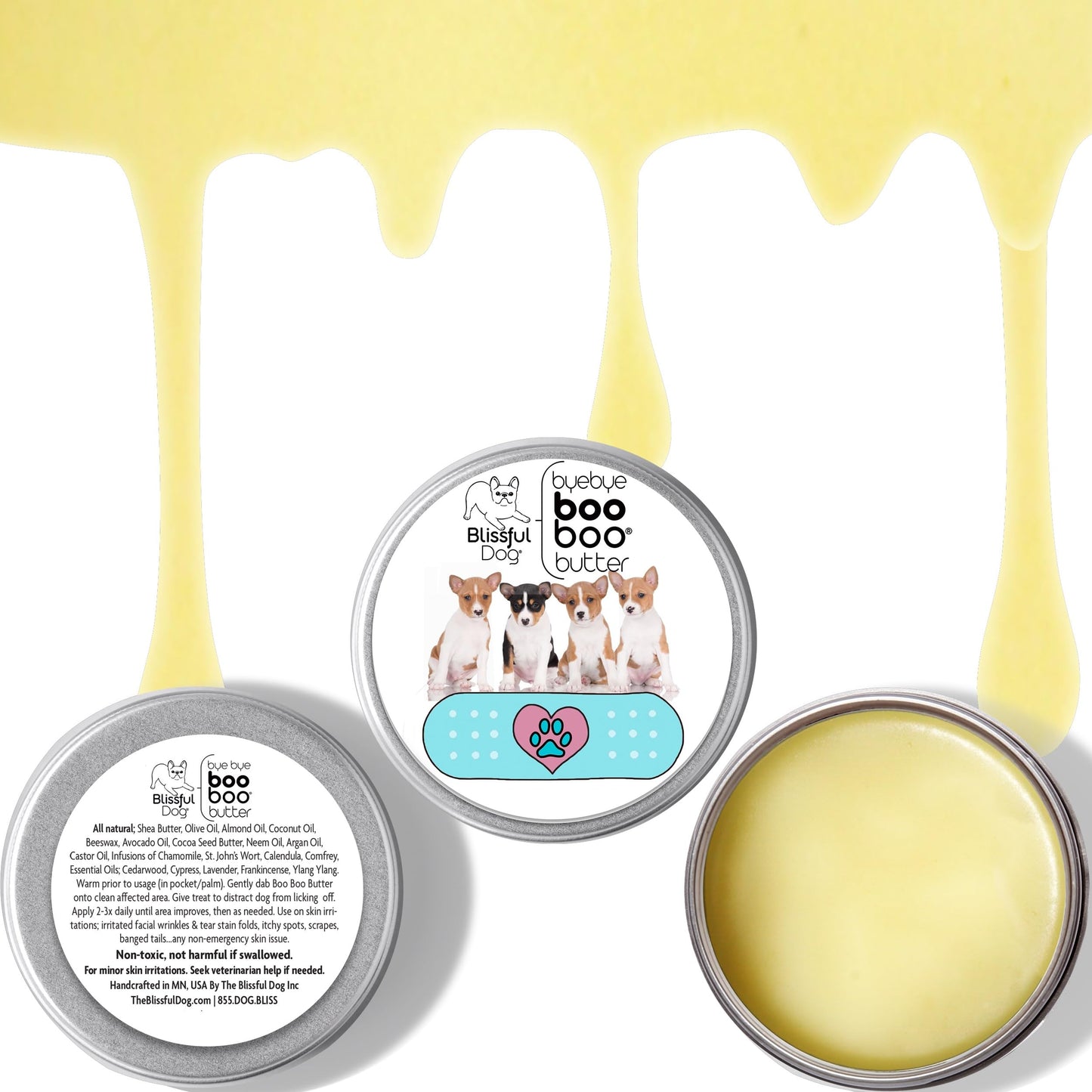 The Blissful Dog Basenji Boo Boo Butter, 4-Ounce Beauty and Personal Care The Blissful Dog