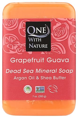 One With Nature Soap Bar Grpfrt Guava, 7 oz