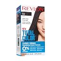 Revlon Permanent Hair Color, Permanent Hair Dye, Total Color with 100% Gray Coverage, Clean & Vegan, 10 Black, 10.2 Oz Beauty & Personal Care REVLON