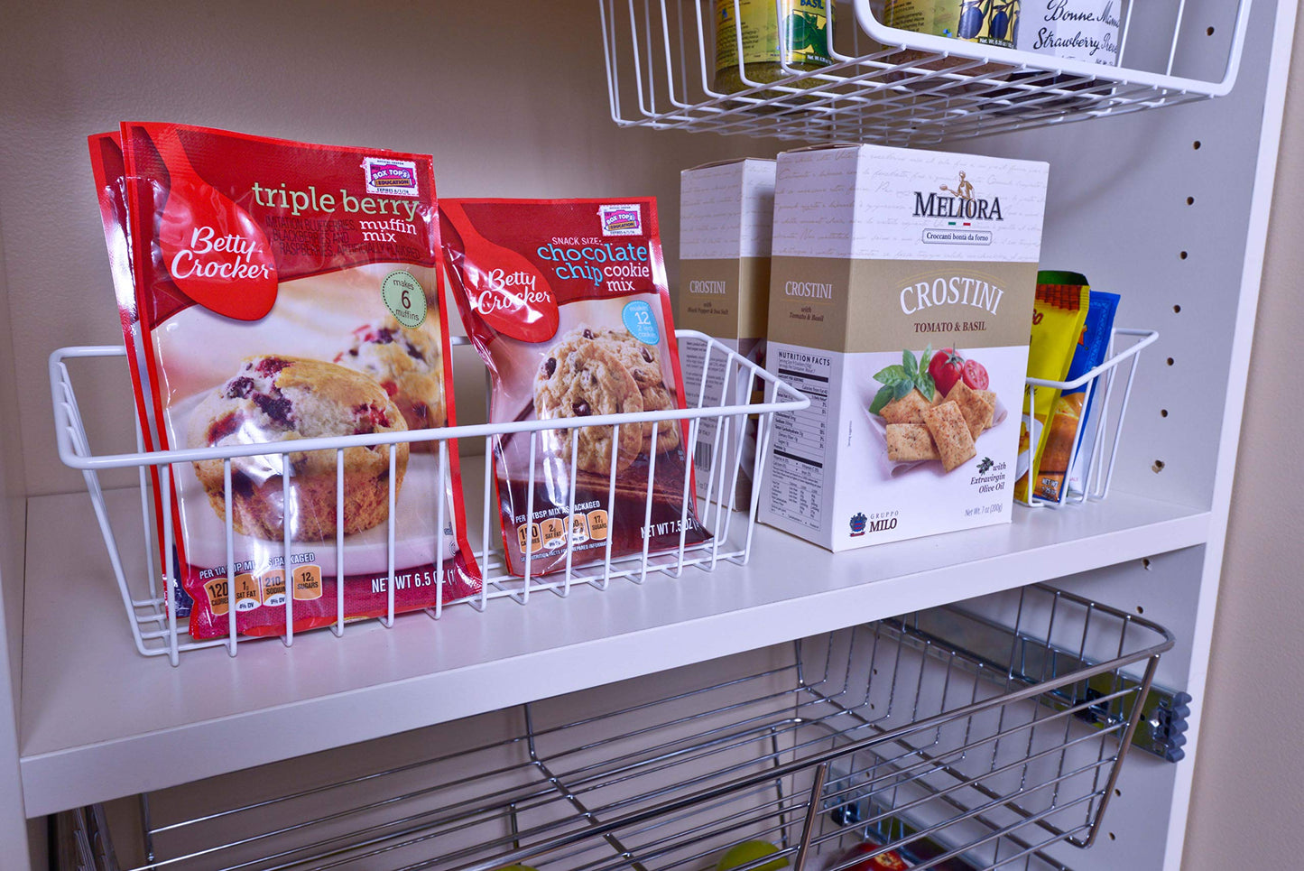 Organized Living Simple Basket - White