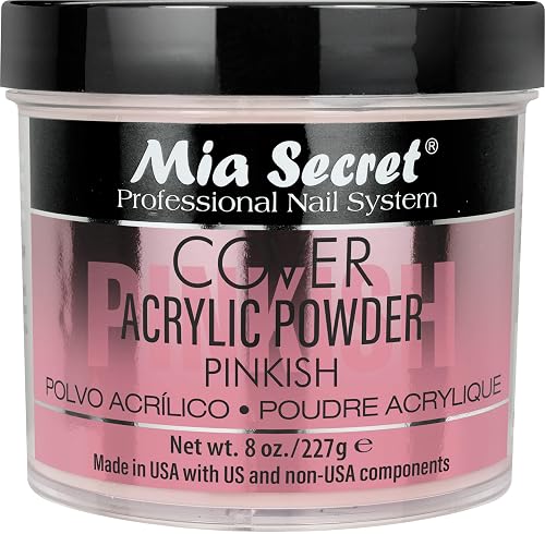 Mia Secret COVER PINKISH Acrylic Powder (8oz) Beauty & Personal Care Mia Secret