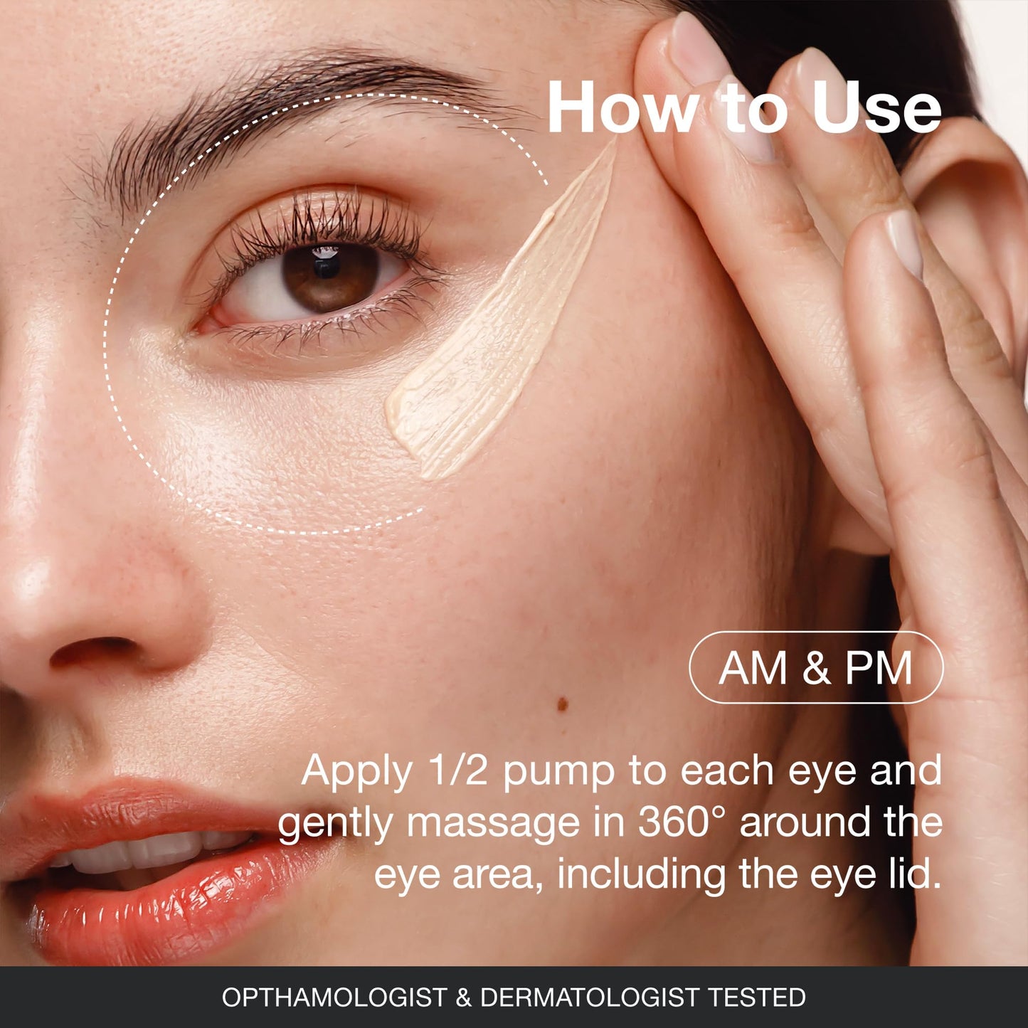 Innbeauty Project Bright & Tight Eye Cream with Vitamin C & Peptides for Dark Circles & Firming, 0.5 OZ (15ml)