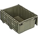 Quantum QDC2115-9 Distribution Bin, Heavy Duty Attached Top Container, 14-7/8"W x 21-3/4"L x 9-5/8"H Overall Size, 1.27 Volume