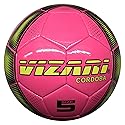 Vizari Cordoba Soccer Balls for Youth, Adult, Kids - Sizes 3, 4, 5 - Red, Orange, Blue, Pink & Yellow (Pack of 1, 6, 12)