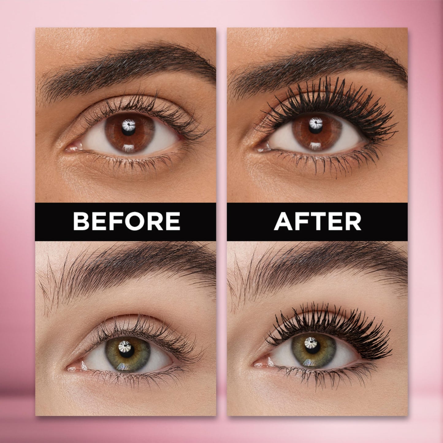 L'Oreal Paris Voluminous Makeup Lash Paradise Mascara, Voluptuous Volume, Intense Length, Feathery Soft Full Lashes, No Flaking, No Smudging, No