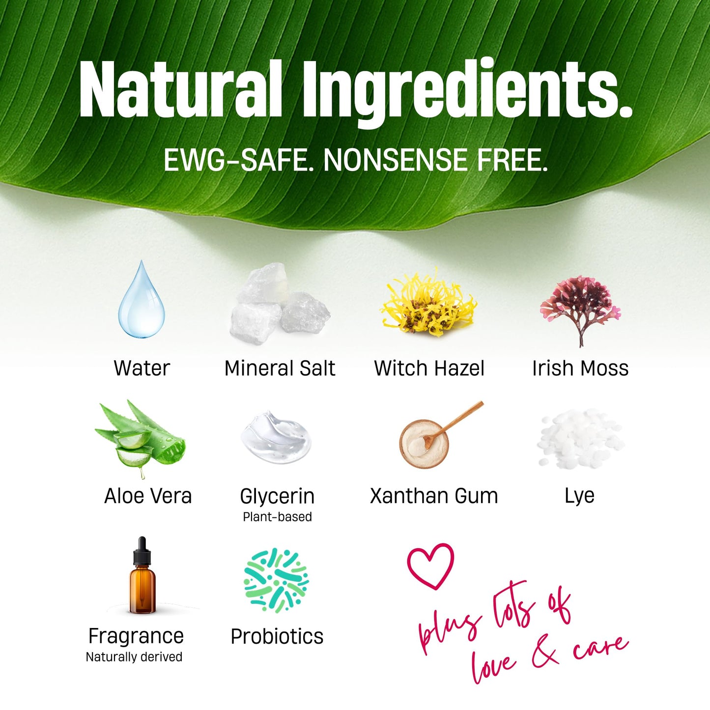 Bali Secrets Natural Deodorant for Women & Men. Nonsense Free. Clean Formula for Sensitive Skin. Strong & Reliable Odor Protection