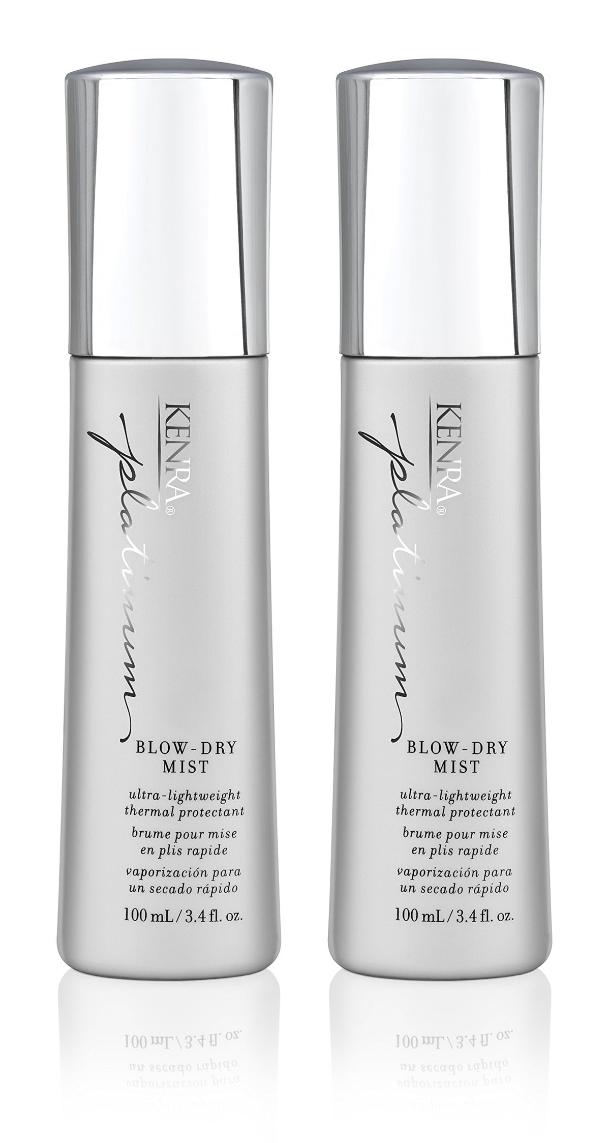 Kenra Professional Platinum Blow-Dry Mist | Ultra-Lightweight Thermal Protectant | Detangles, Smooths, & Softens | Eliminates Frizz & Resists Humidity Beauty and Personal Care Kenra Default Title