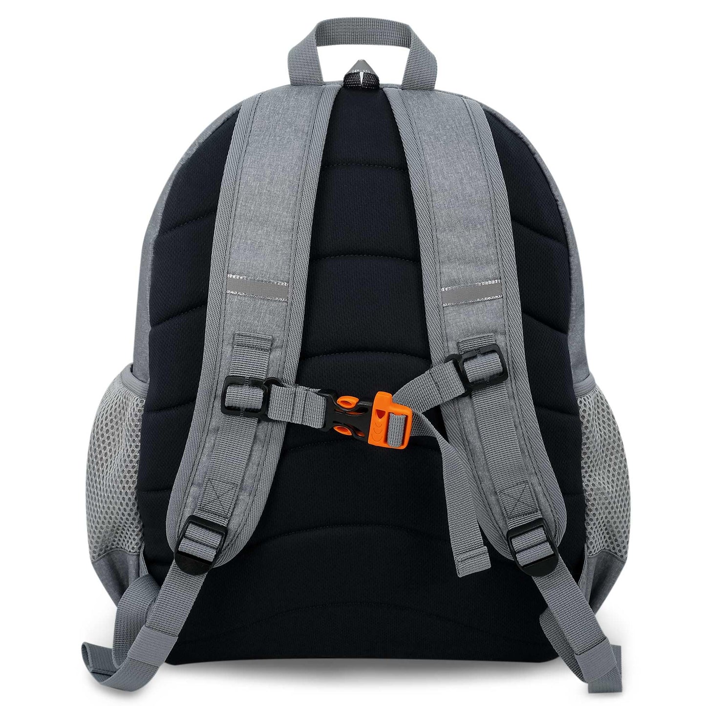 JAN & JUL Water Resistant Backpack for School, Lightweight Schoolbag for Kids (Heather Grey, One Size)
