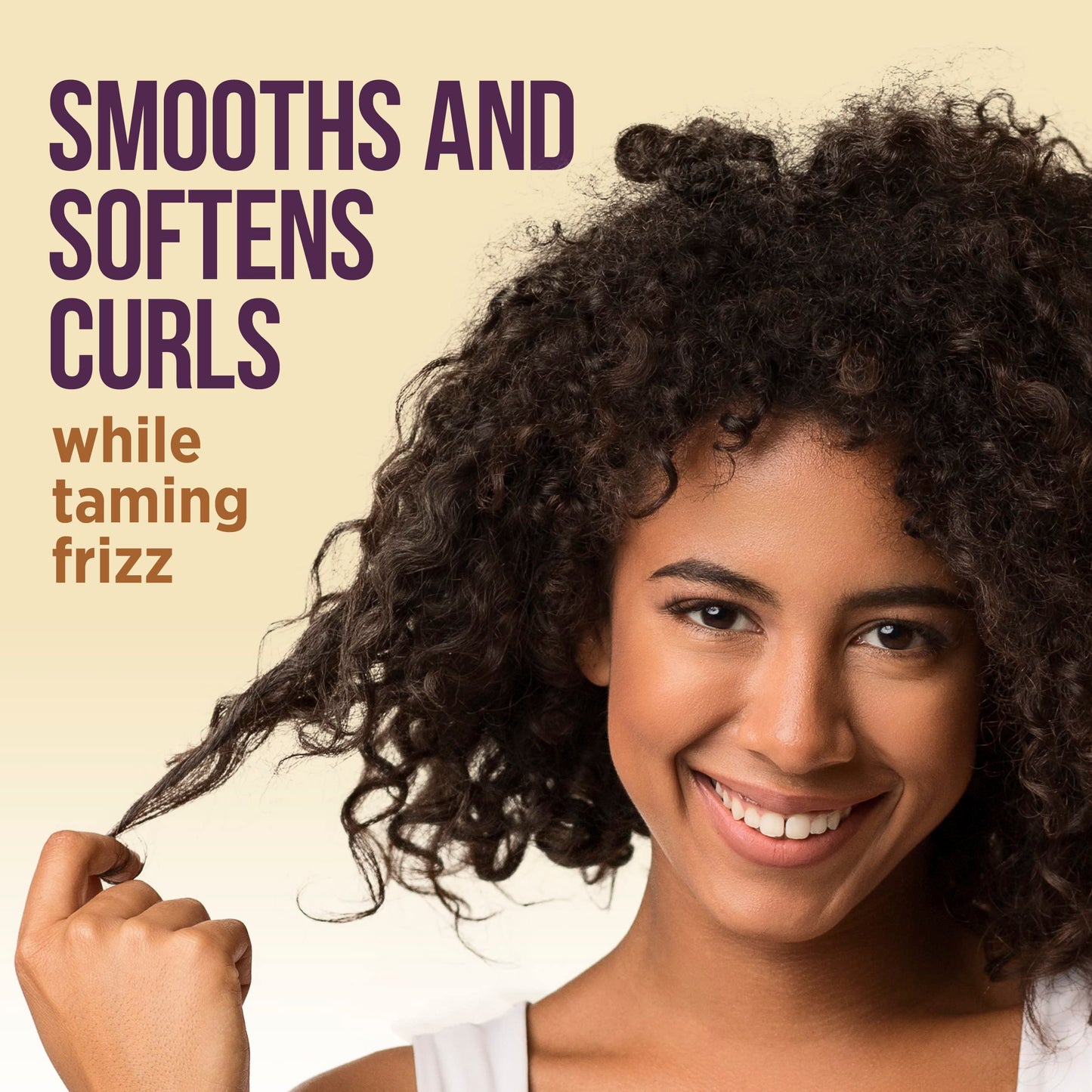 Pantene Gold Series Detangling Milk Hair Treatment for Curly Hair, Natural and Textured Hair, 7.6 Fl Oz Leave-On Hair Detangler Infused with Rich