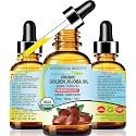 Botanical Beauty Organic JOJOBA OIL 100% Pure Natural VIRGIN UNREFINED Cold-Pressed Carrier Oil 1 Fl oz 30 ml for Face, Skin, Body, Hair, Lip, Nails