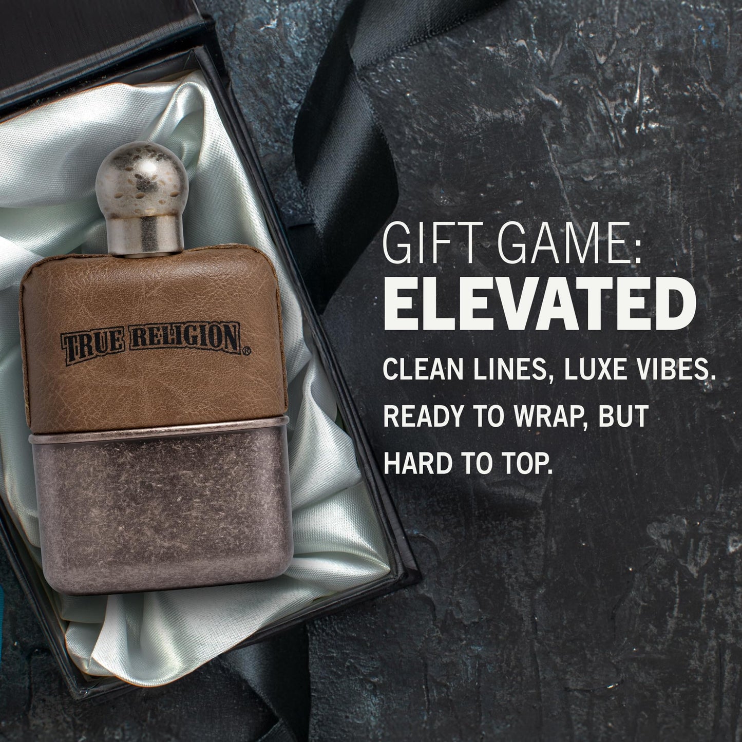 True Religion for Men Original Scent - Mens Cologne, Long Lasting Perfume, Men's Fragrance, Eau de Toilette Spray with Notes of Cardamom, Pepper &
