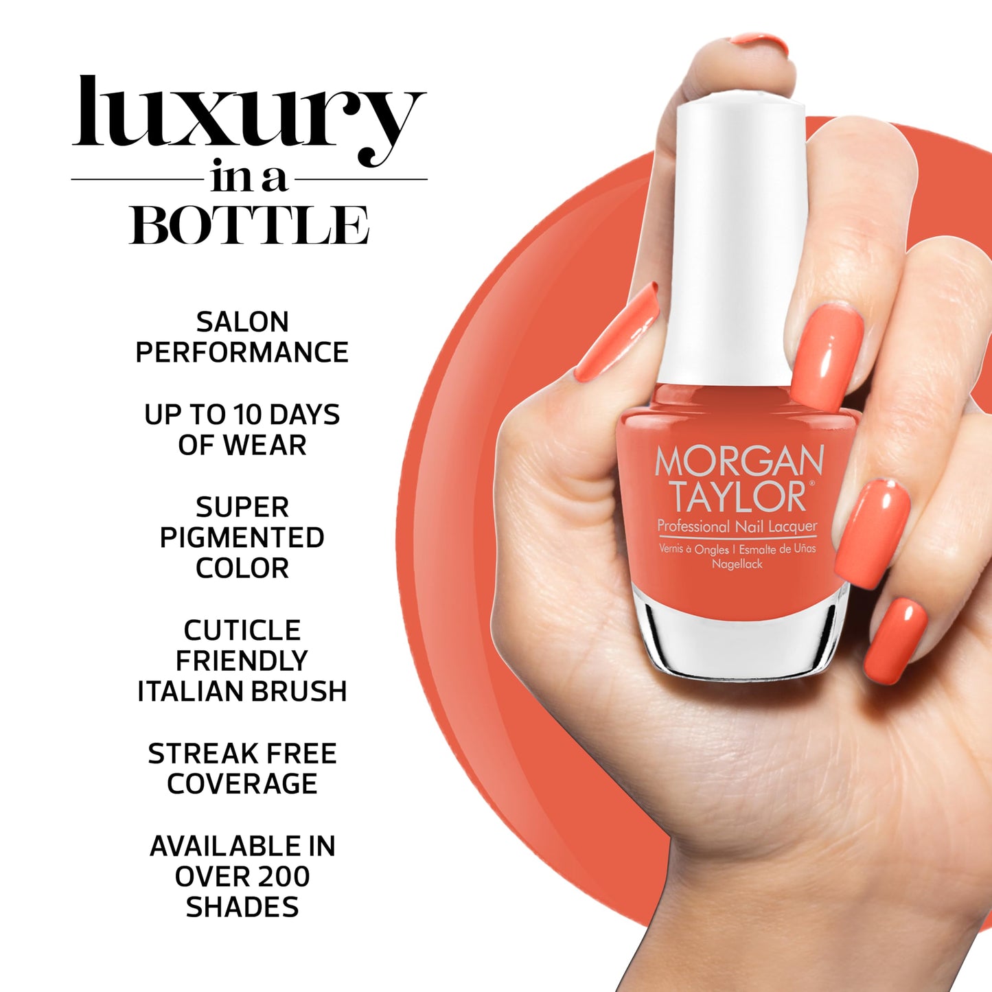 Morgan Taylor Spring Collection Now & Zen - Professional Lacquer. Vibrant, Chip-Resistant, Fast-Drying, Long-Lasting, High-Shine Finish, Perfect Beauty & Personal Care Morgan Taylor
