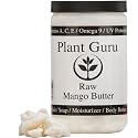 Raw Mango Butter 16 oz. / 1 lb. Jar CHUNKS - 100% Pure Natural Unrefined - Great for Skin and Hair Growth. DIY Soap Making, Body Butter, Lotions Beauty & Personal Care Plant Guru