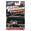 Hot Wheels Fast and FURIOUS Dominic Toretto Auto 1968 DODGE CHARGER Model Die Cast Scale 1:64 - Length 7 cm - HRW49