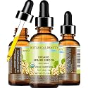 Botanical Beauty Organic SESAME SEED OIL 100% Pure Natural Virgin Unrefined Undiluted Cold Pressed Carrier Oil for Face, Skin, Body, Hair, Massage
