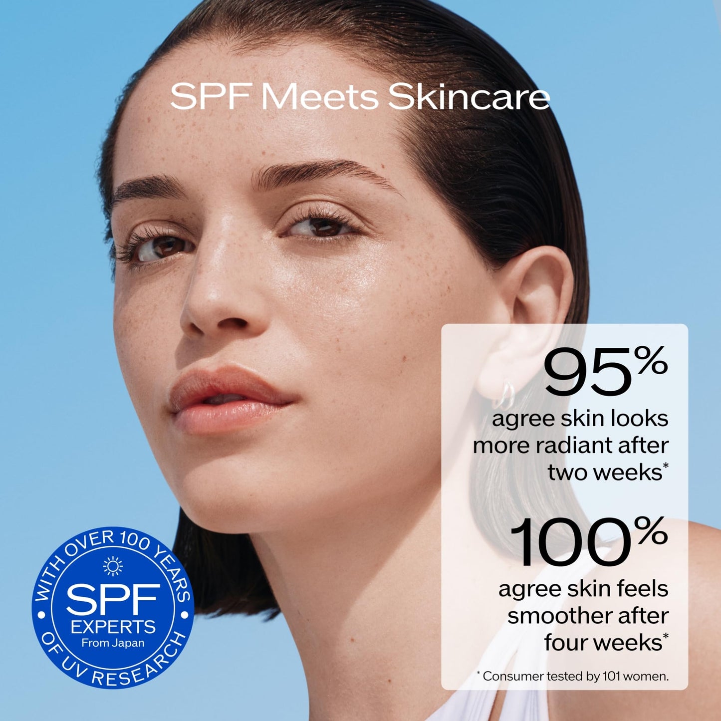 Shiseido Ultimate Sun Protector Clear Stick SPF 60+ - Invisible, Portable Sunscreen for Face & Body - Visibly Improves Fine Lines, Smoothness & Skin Beauty and Personal Care Shiseido