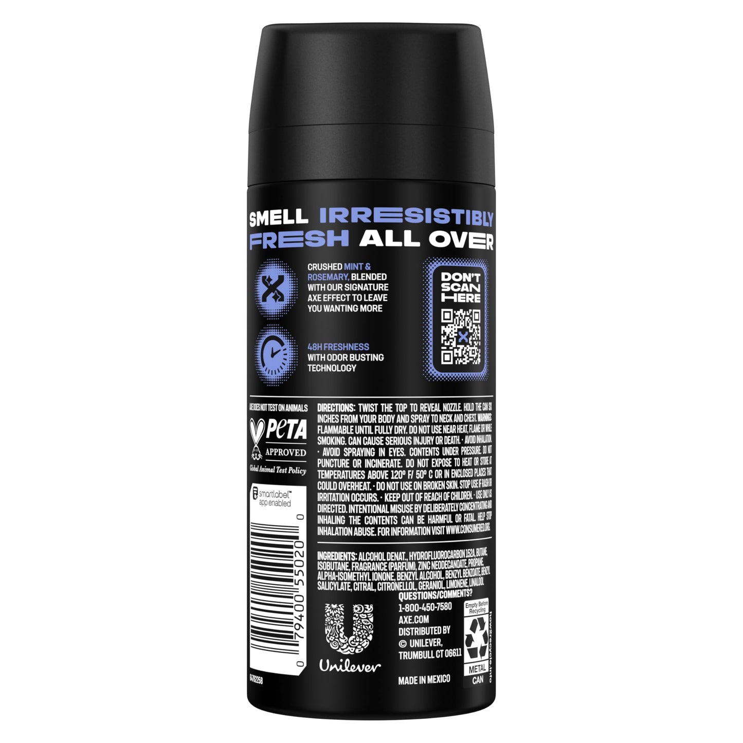 AXE Body Spray Deodorant Phoenix for Long Lasting Odor Protection Deodorant for Men Formulated Without Aluminum 4.0 oz