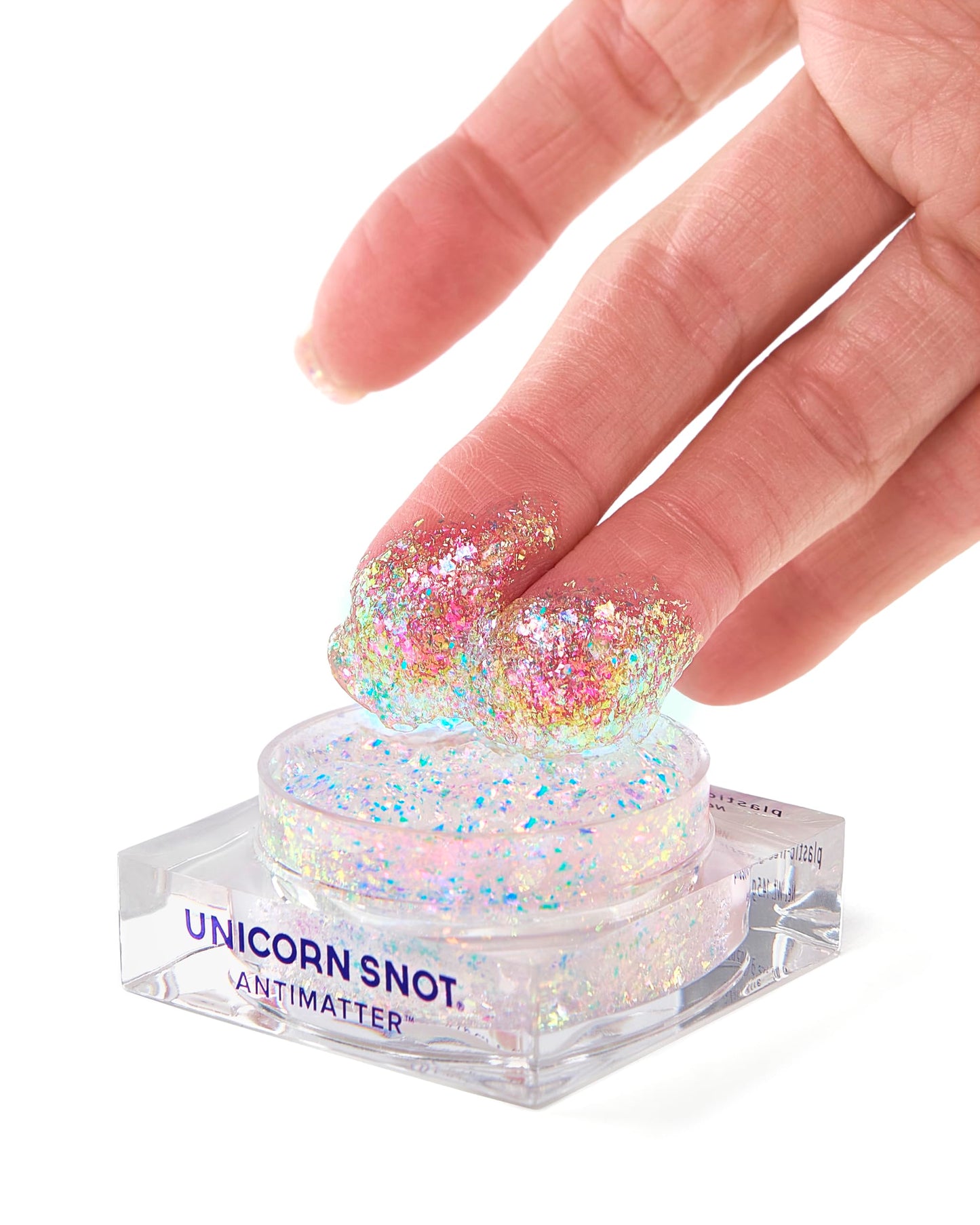 Unicorn Snot Antimatter Color-Shifting Glitter Paste - Plastic-Free Iridescent Body Glitter, Vegan & Cruelty-Free, Sweat-Proof Face & Body Paint, 0.5