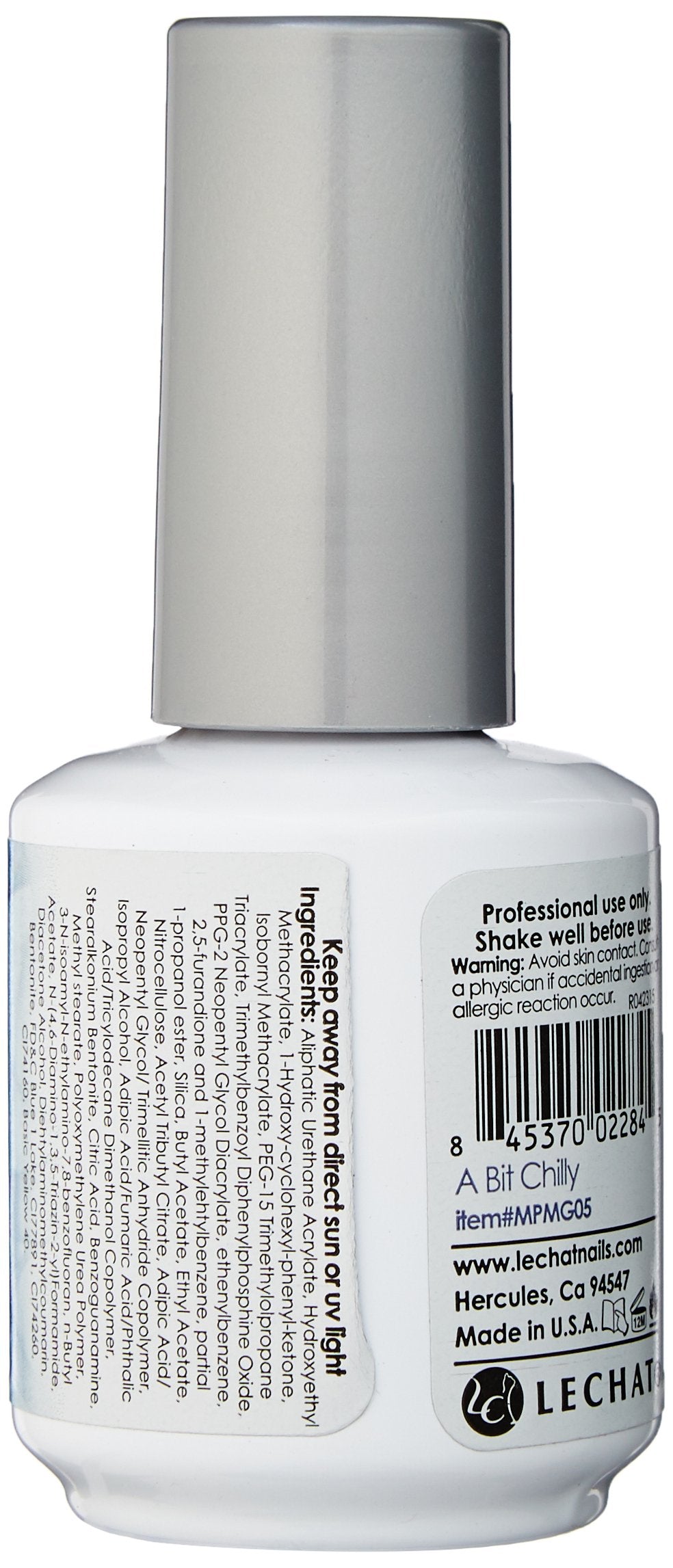 LeChat Perfect Match Mood Gel Polish, A Bit Chilly, 0.500 Ounce (MPMG05) Beauty & Personal Care LECHAT