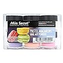 Mia Secret Pastel Macarons Nail Art Powder 6 pc Set