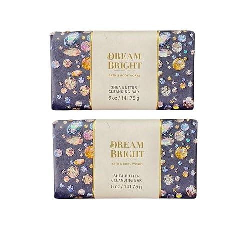 Bath & Body Works Cleansing Bar, Pack of 2, 5oz Each (Dream Bright)