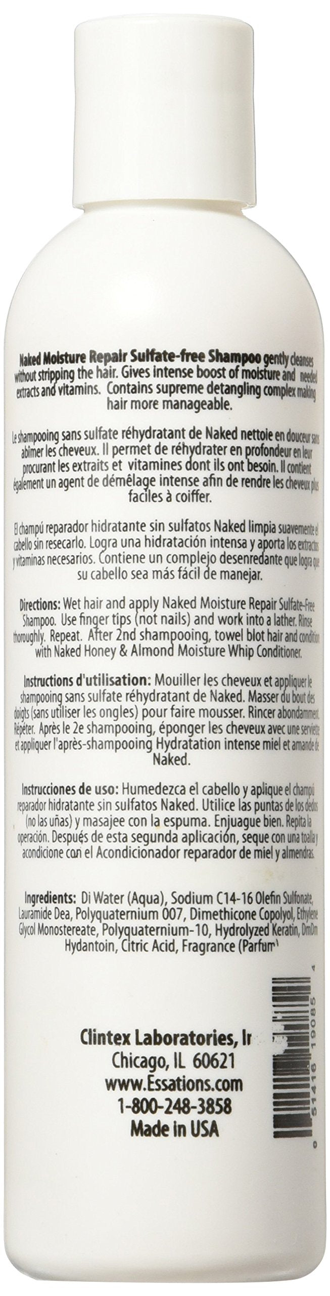 Naked Moisture Repair Shampoo 8oz