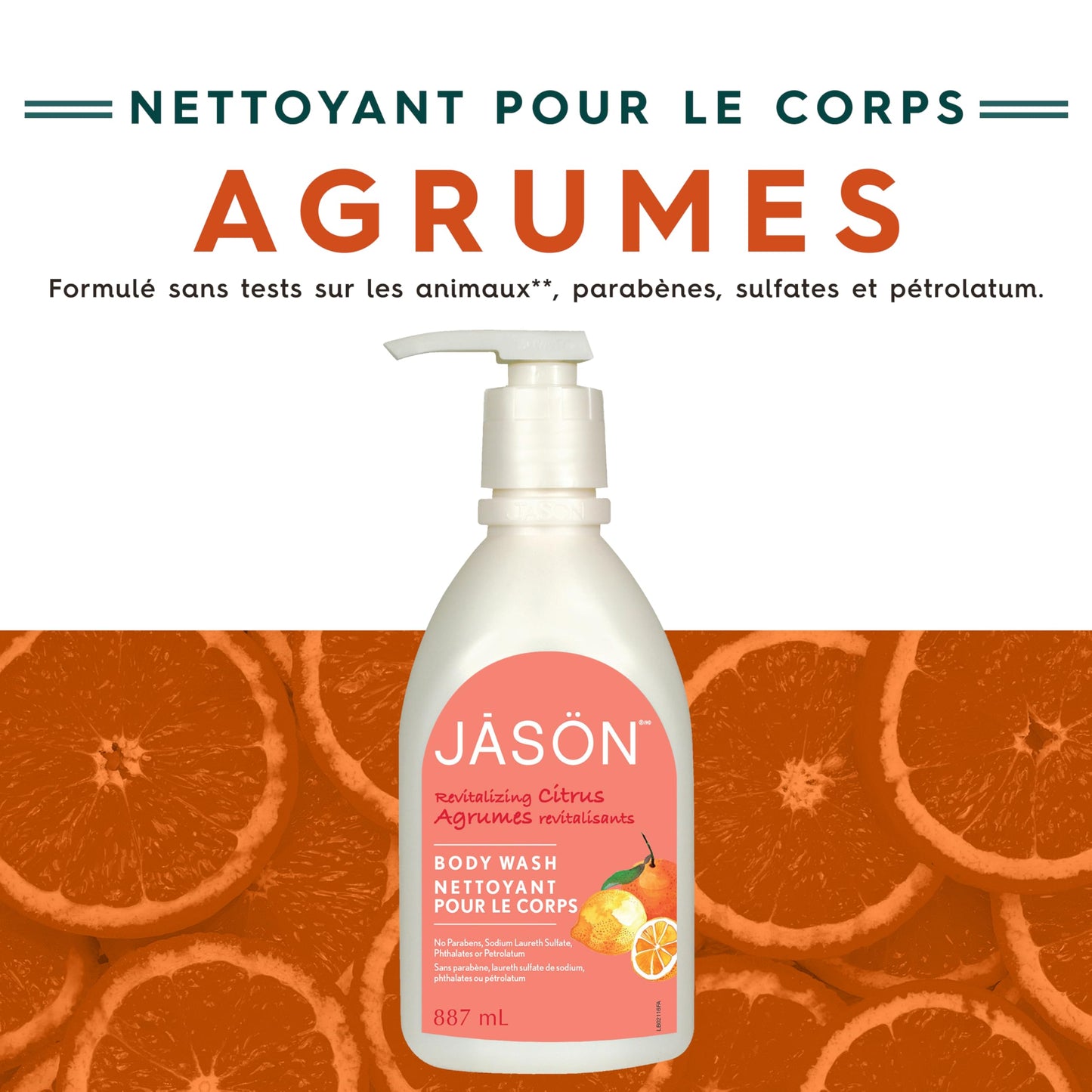 JASON Body Wash, Citrus, 30 Fl Oz Beauty & Personal Care JASON