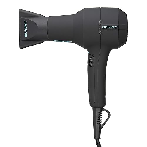 Bio Ionic PowerDiva Pro Speed Hair Dryer, Blow Dryer with Adjustable Heat & Speed, Professional Hair Styling Tool for Fast, Frizz-Free Hairstyles