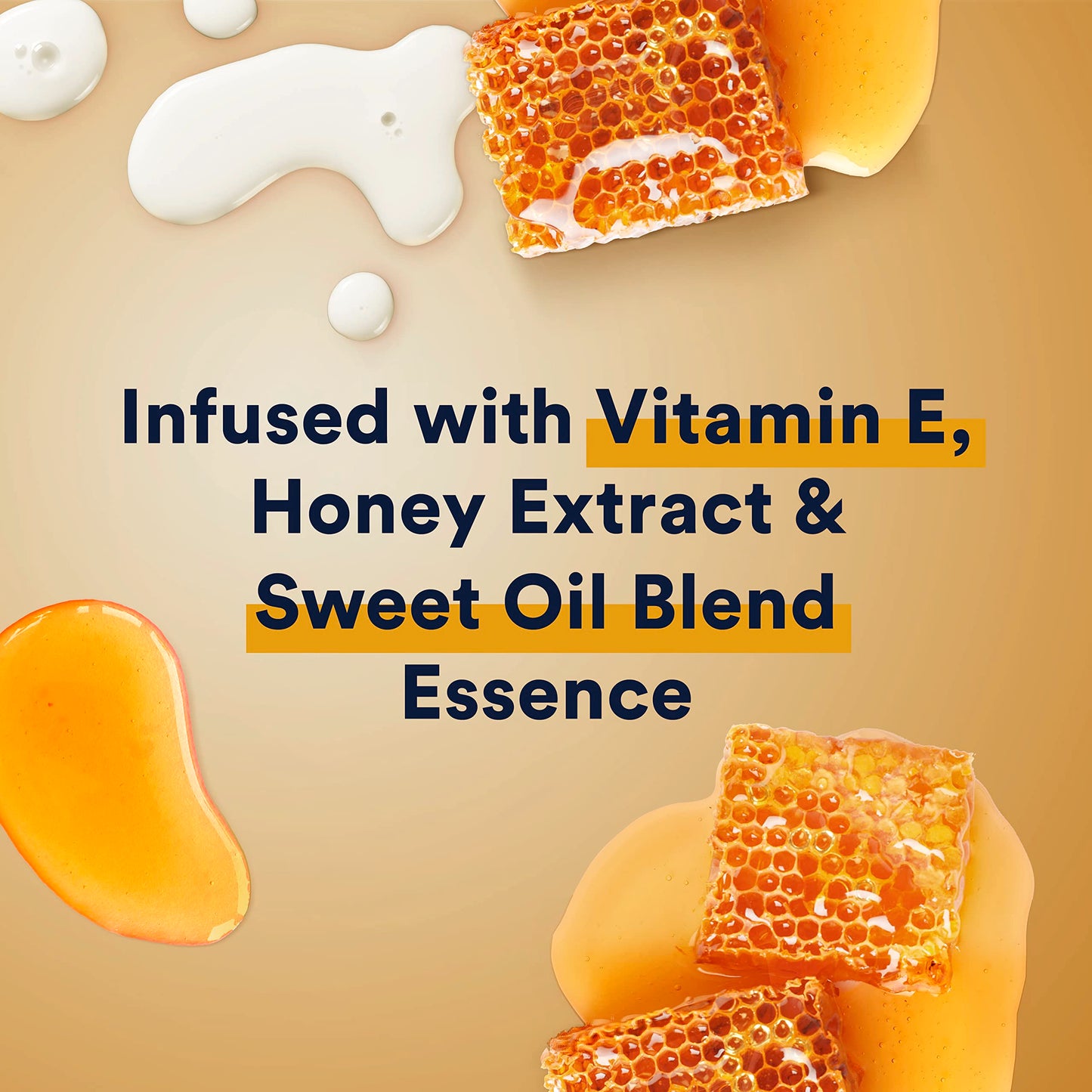 Suave Essentials Gentle Body Wash, With a Sweet Oil Blend Essence, Milk & Honey Infused with Vitamin E & Honey Extract 18 oz