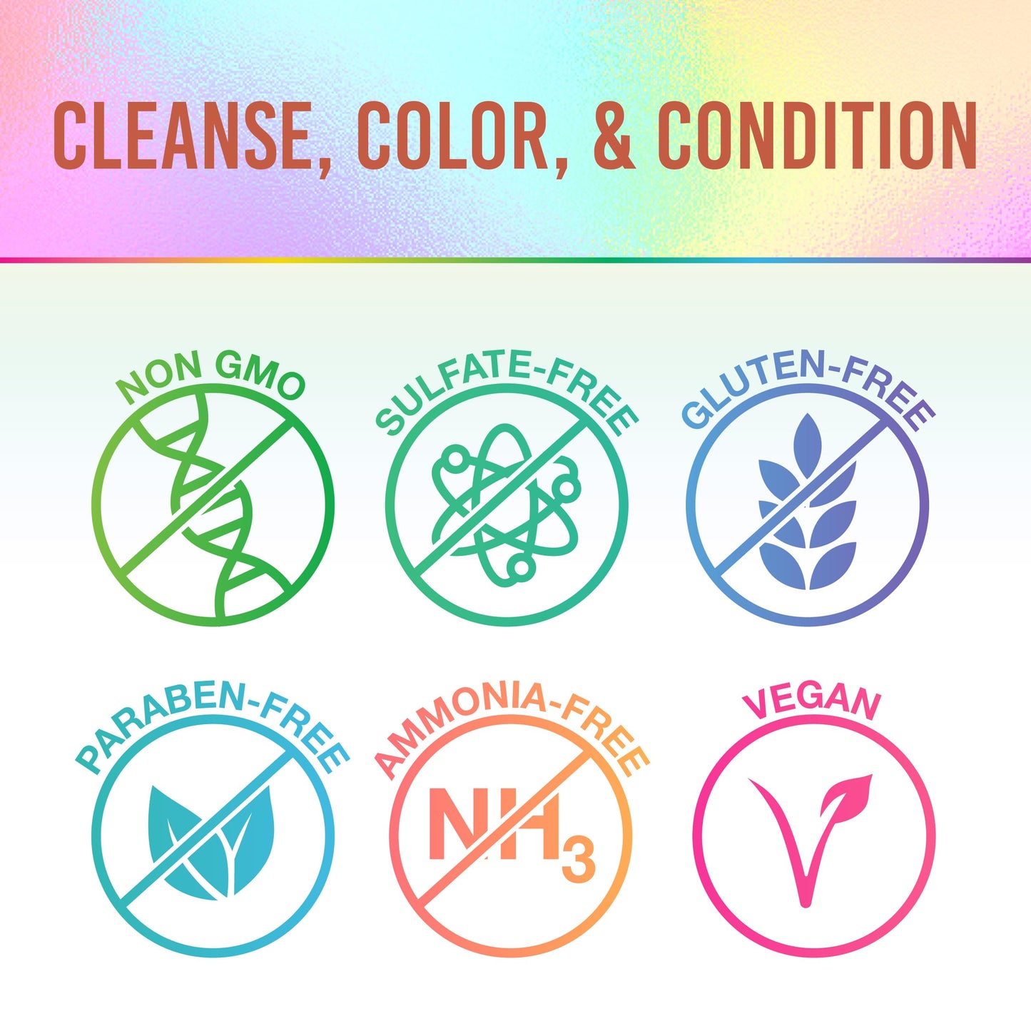 Punky Colour 3-in-1 Color Depositing Conditioner & Hair Cleanser - Auburnmazing, Semi Permanent Hair Color, Temporary Hair-Dye, Sulfate-Free, Vegan