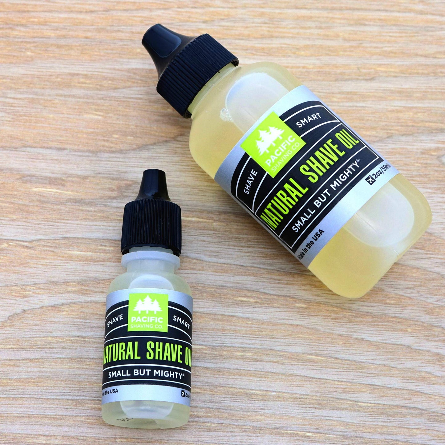 Pacific Shaving Company Natural Shaving Oil - Eliminates Cuts, Nicks, Razor Burn, Soothes & Moisturizes Skin, Reduces Irritation, with Natural…