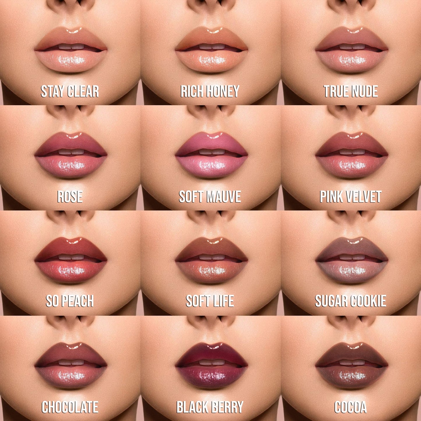 Juvia's Place Volumizing Gloss Stick - Sugar Cookie - Shiny Luscious Lips with Nourshing Hydration, Plumping, Lip Plumper, Plumping Lip Balm,