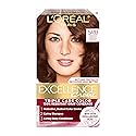 L'Oreal Paris Excellence Crème Permanent Hair Dye, Triple Care Hair Color with Pro-Keratine Complex for 100% Gray Hair Coverage, 5RB Medium Reddish