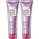 L'Oreal Paris Moisture Sulfate Free Shampoo and Conditioner Set, Hair Care for Color-Treated Hair with Rosemary Botanicals, EverPure, 1 Kit