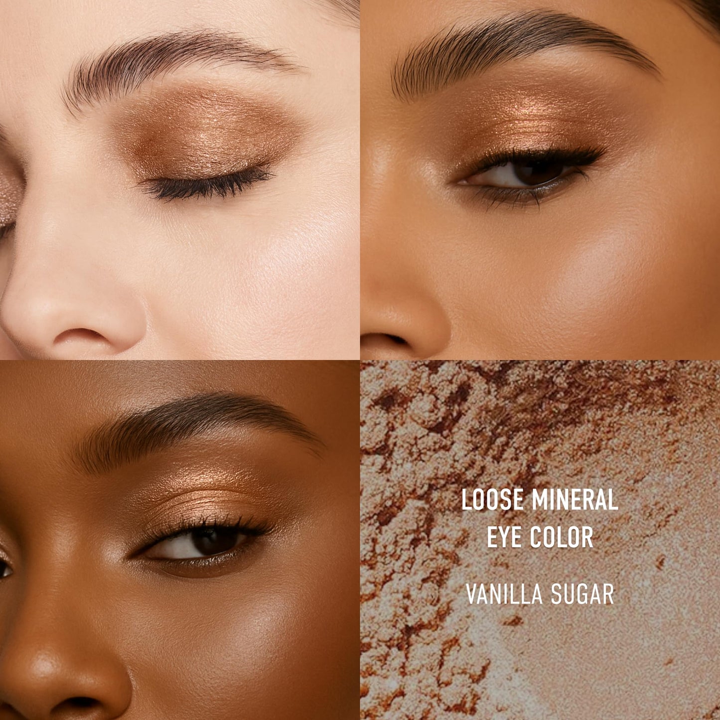 bareMinerals Single Loose Mineral Eyeshadow, Vanilla Sugar, Vegan, Cruelty-Free & Dermatologist-Tested