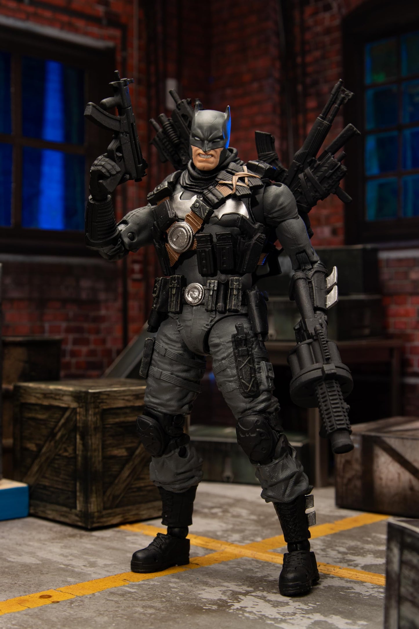 McFarlane DC Multiverse The Grim Knight vs Killer Croc (Dark Multiverse) 7in Figure and Mega Figure Collector Edition 2pk #3