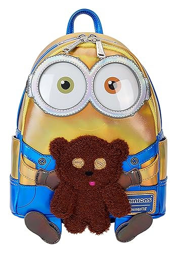 Bob Cosplay Mini Backpack with Iridescent Minions Design by Loungefly