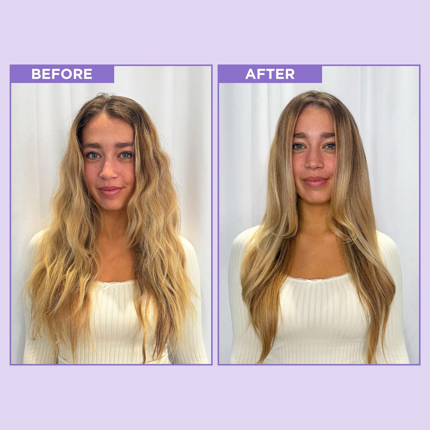 FAB.ME Leave-In Conditioner Spray by Design.Me - Adds Shine, Detangles, Frizz Control - UV & Heat Protection - Color Safe - Reduces Breakage & Blow