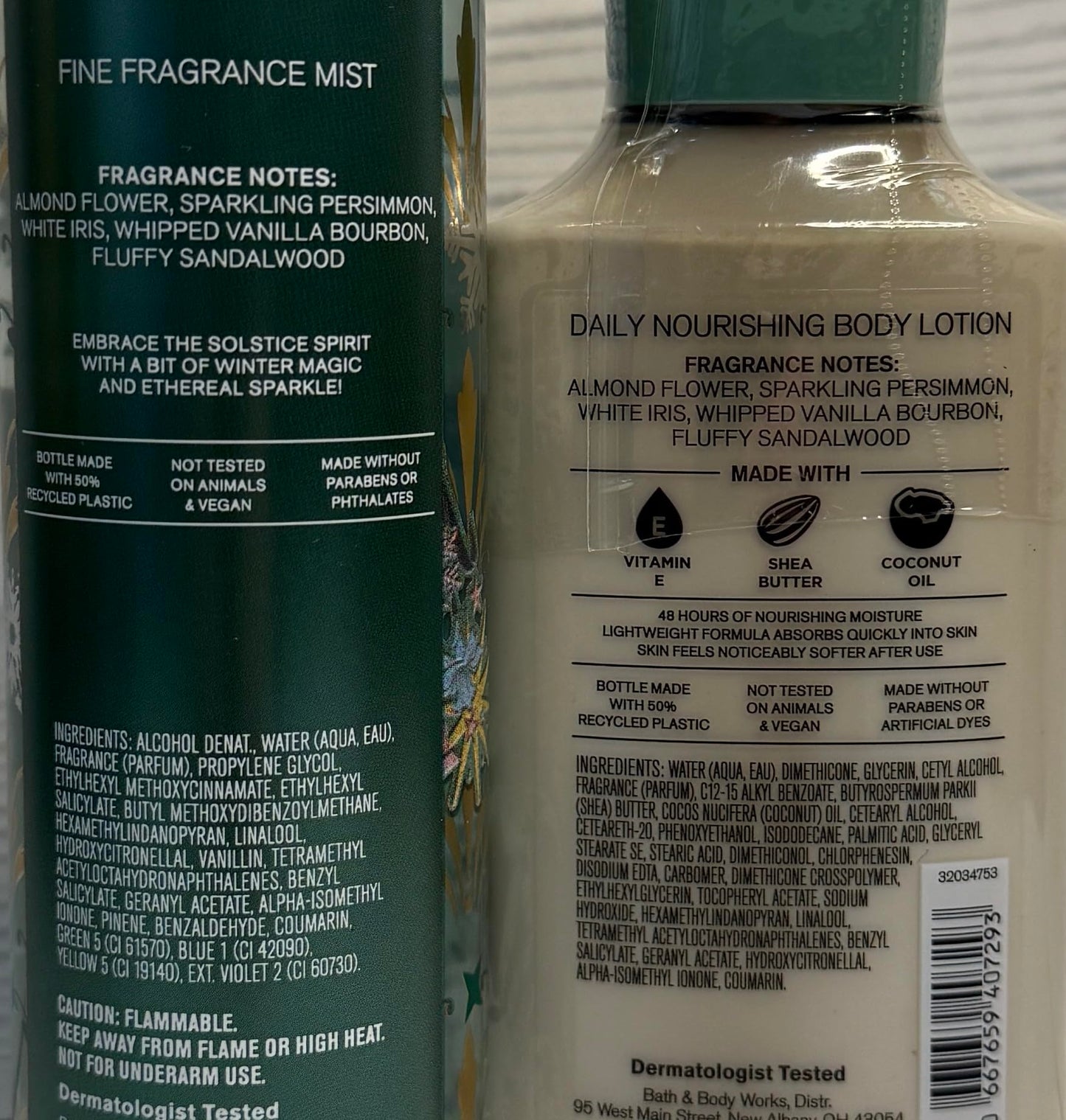 Bath & Body Works Magic In the Air Body Lotion and Fine Fragrance Mist Set of 2