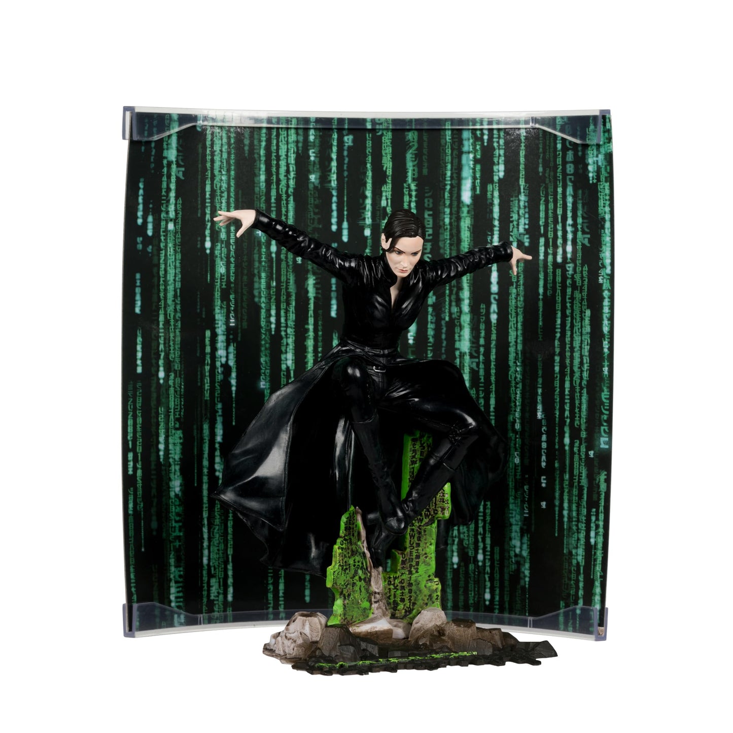 McFarlane Toys - Trinity (The Matrix) 6in Posed Figure, Movie Maniacs