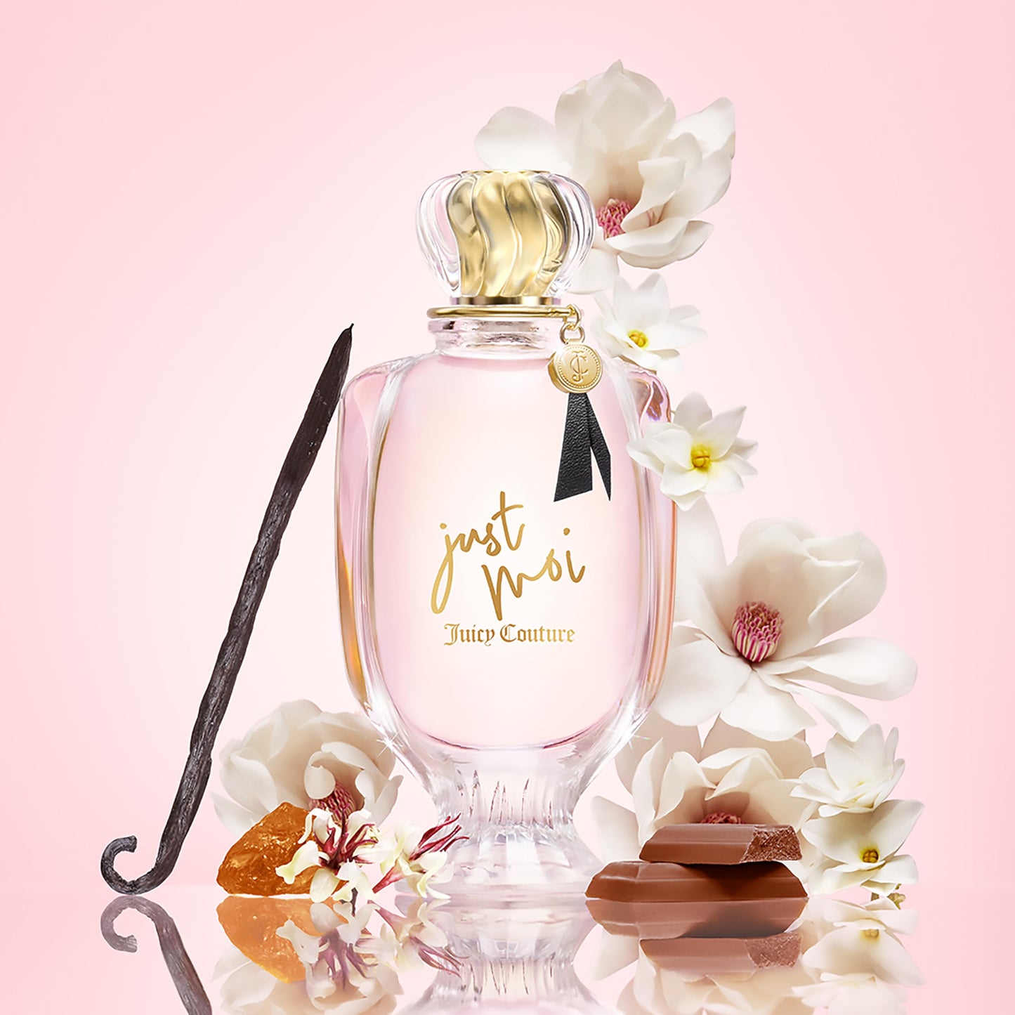 Juicy Couture Just Moi Women's Perfume - Amber Vanilla Eau de Parfum - Sweet & Confident Fragrance for Day to Evening Wear - Long-Lasting, 0.33 fl oz