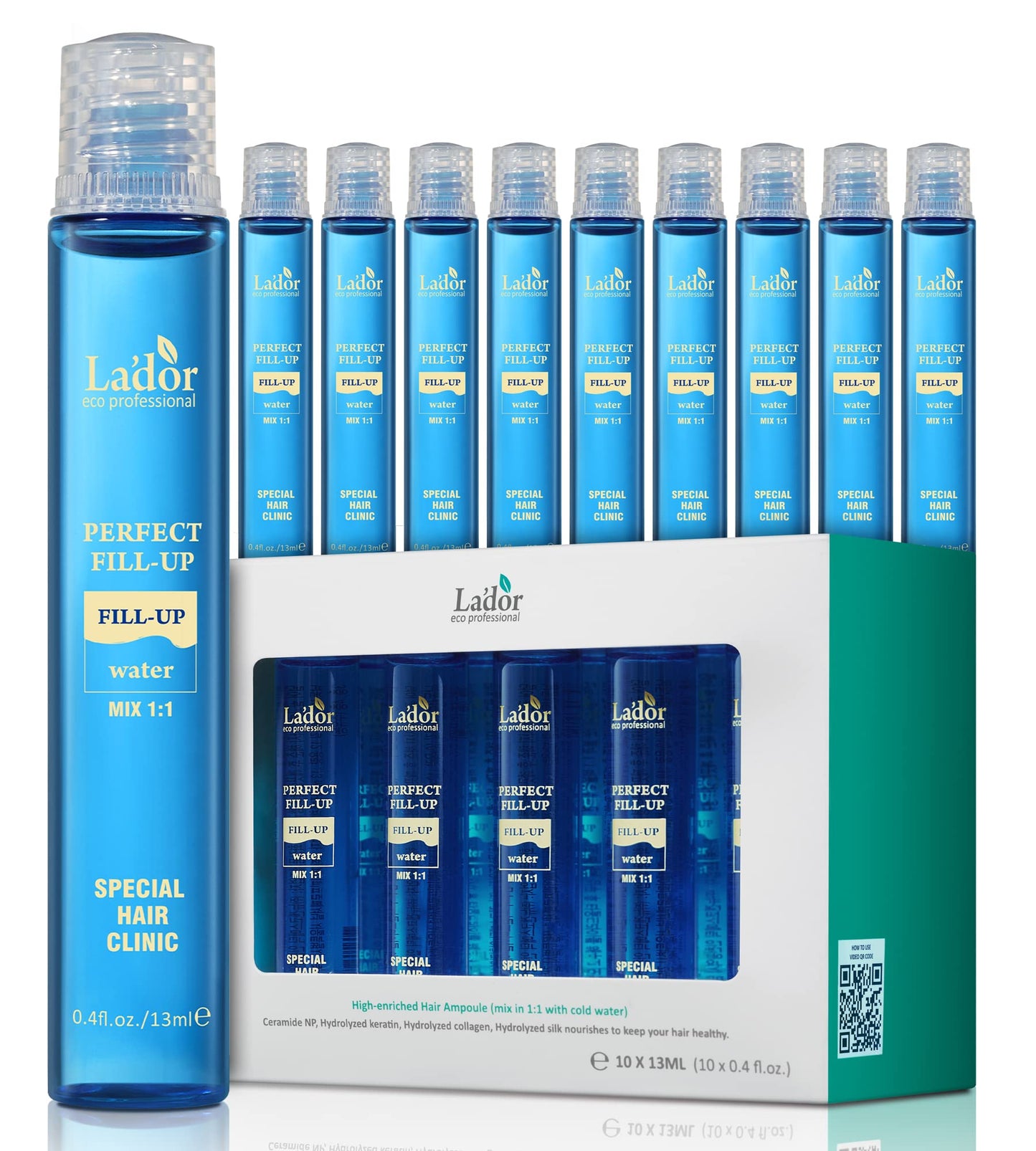 LA'DOR LADOR Perfect Hair Fill Up Original 3 Seconds Intensive Keratin Hair Mask Rinse Off Treatment for Bleached Frizzy Damaged Dry Perms Dyes Deep