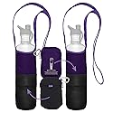 ChicoBag rePETe Water Bottle Sling w/Strap, Carabiner Clip, Built-In Pouch, & Convenient Pockets | Eco-Conscious | Perfect for Walks, Hikes, Outdoor