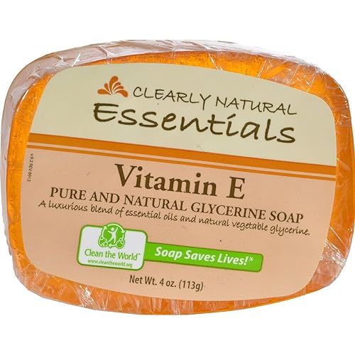 CLEARLY NATURAL BAR SOAP,GLYCERINE,UNSCTD, 4 OZ