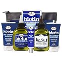 Difeel Biotin Hair Care Travel Set - 6-Piece Shampoo, Conditioner & More Collection - Travel Shampoo & Conditioner Set with Hair Oil, Hair Mask, Hot