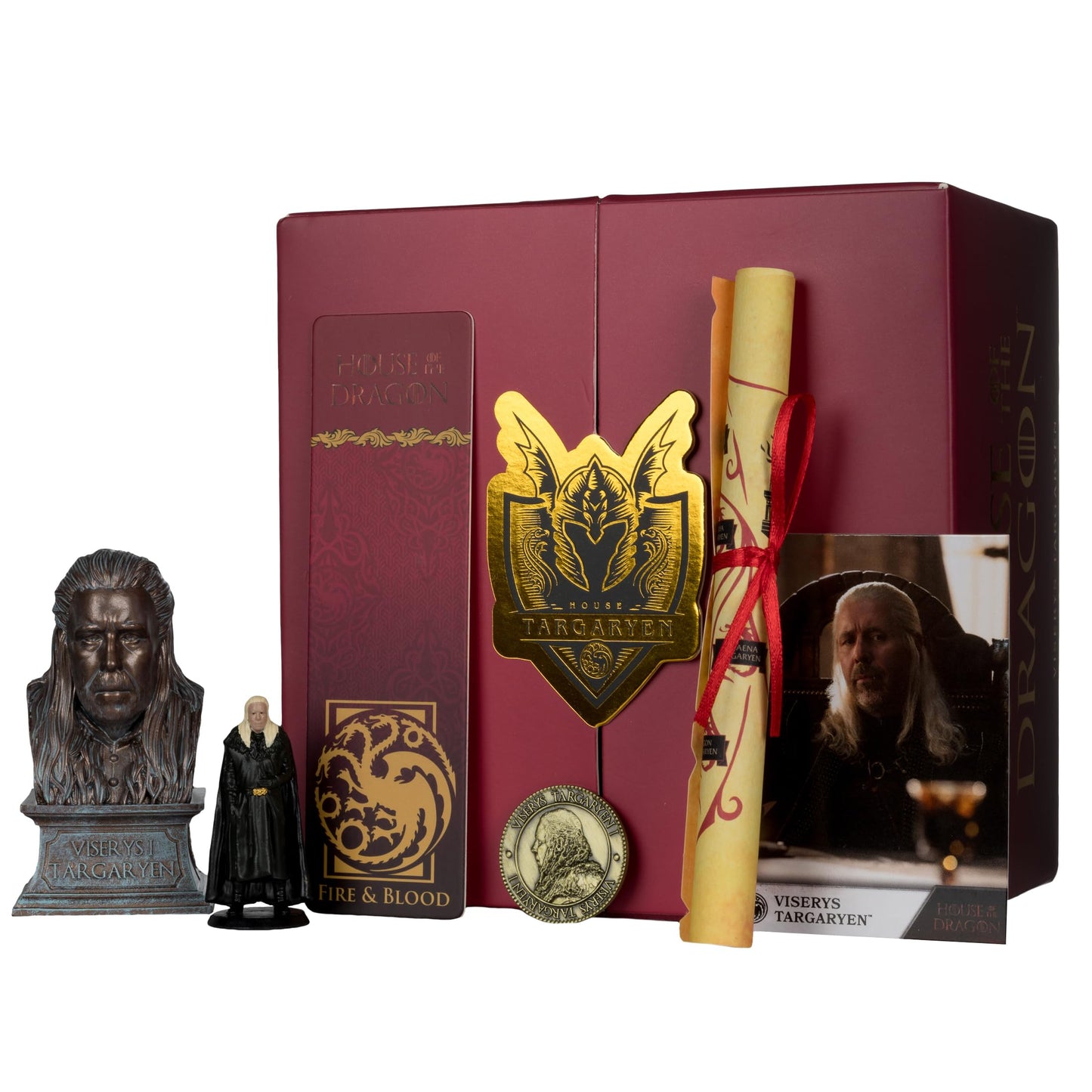 McFarlane Toys - House of The Dragon Viserys Targaryen Collector Box
