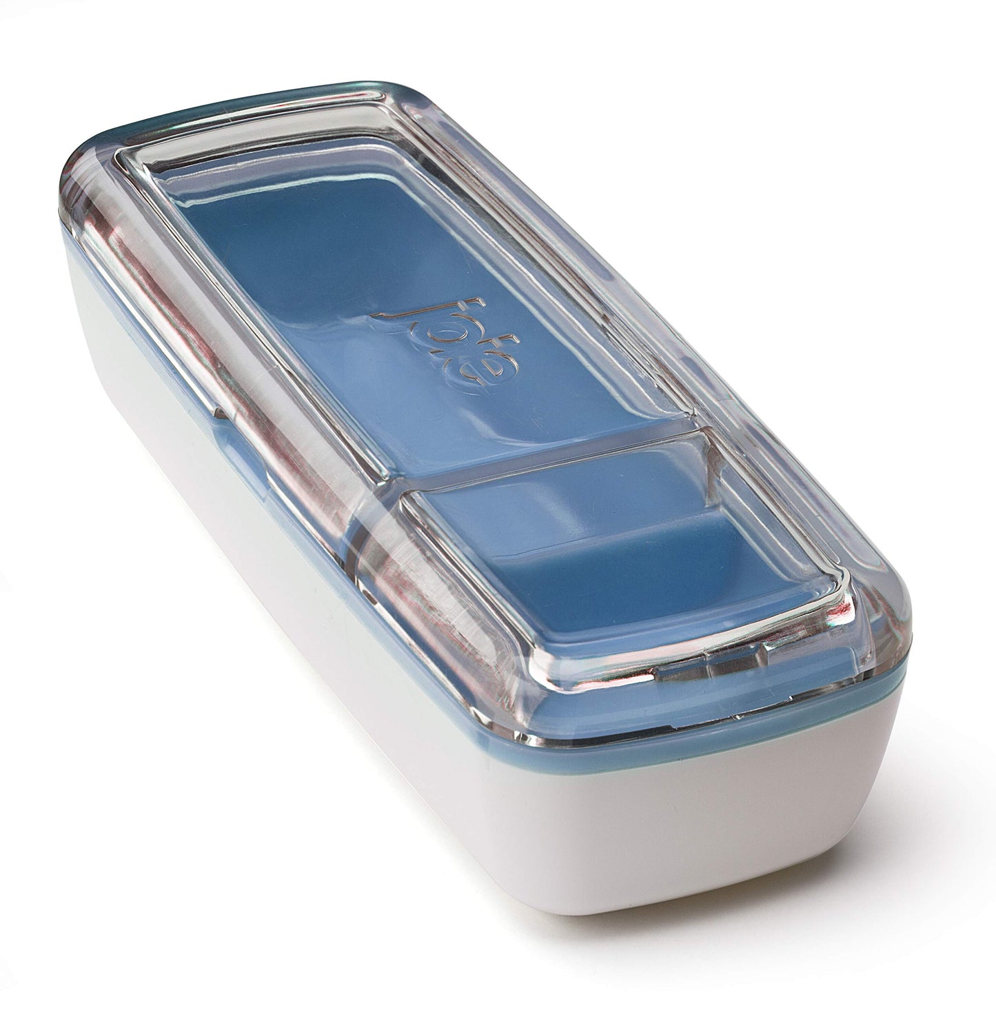 Joie Snack On the Go Divided Container, Two Compartment Storage Box Keeps Foods Separate, Leakproof and Airtight, Ideal for Veggies and Dip or Cheese…