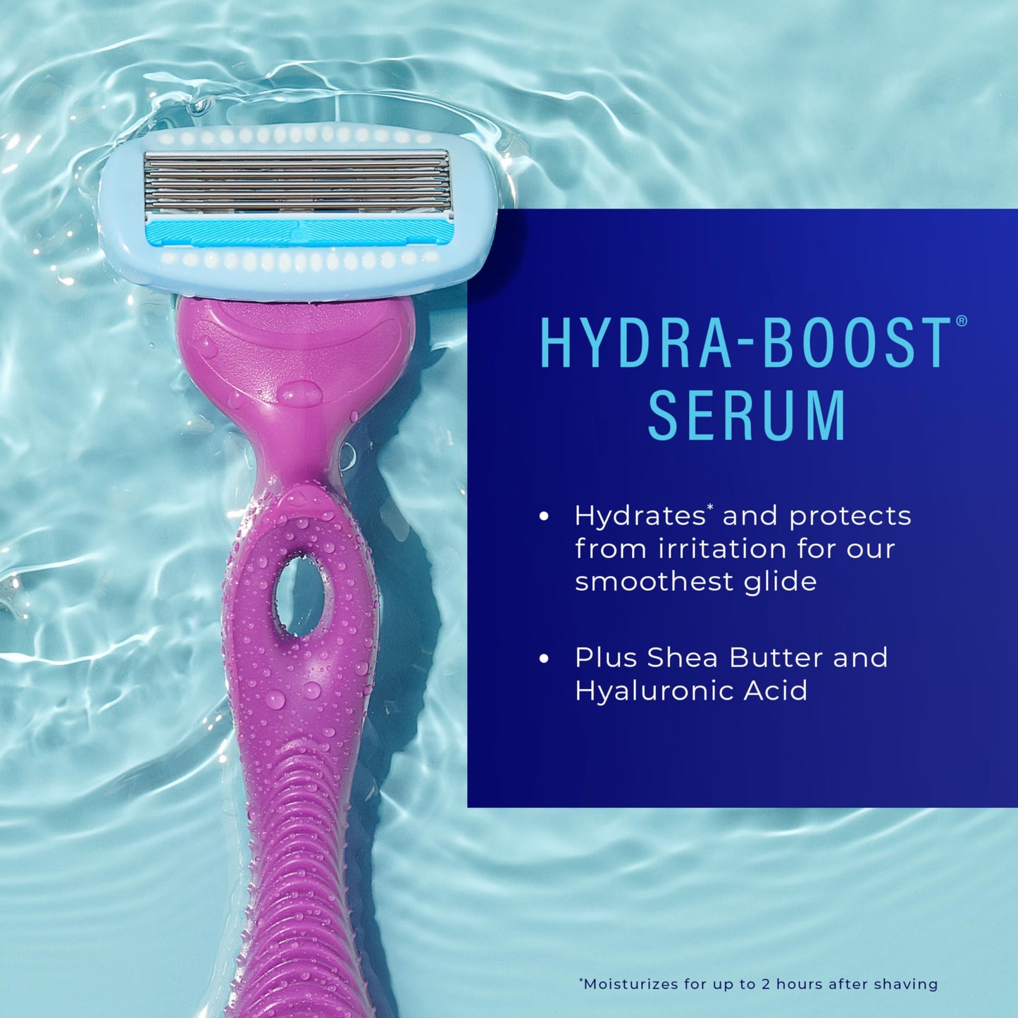 Schick Hydro Silk Moisture Razor Blade Refills, 6 Count | 5-Blade Moisturizing Razors for Women | Womens Moisturizing Razor Refills Beauty and Personal Care Schick Hydro Silk