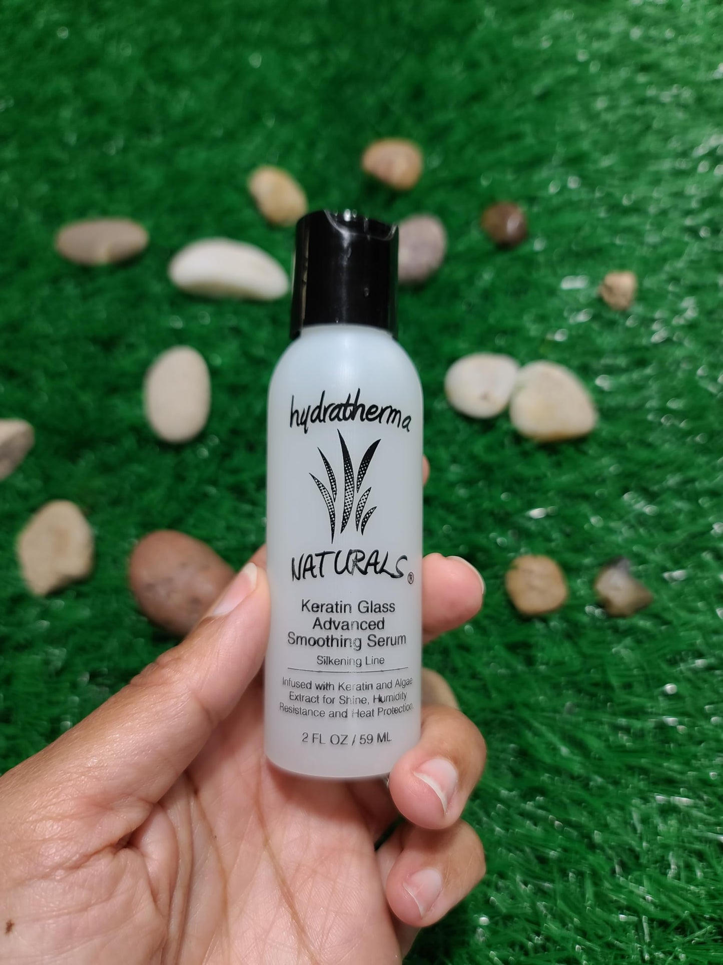 Hydratherma Naturals KERATIN GLASS ADVANCED SERUM 2 oz Beauty & Personal Care Hydratherma Naturals