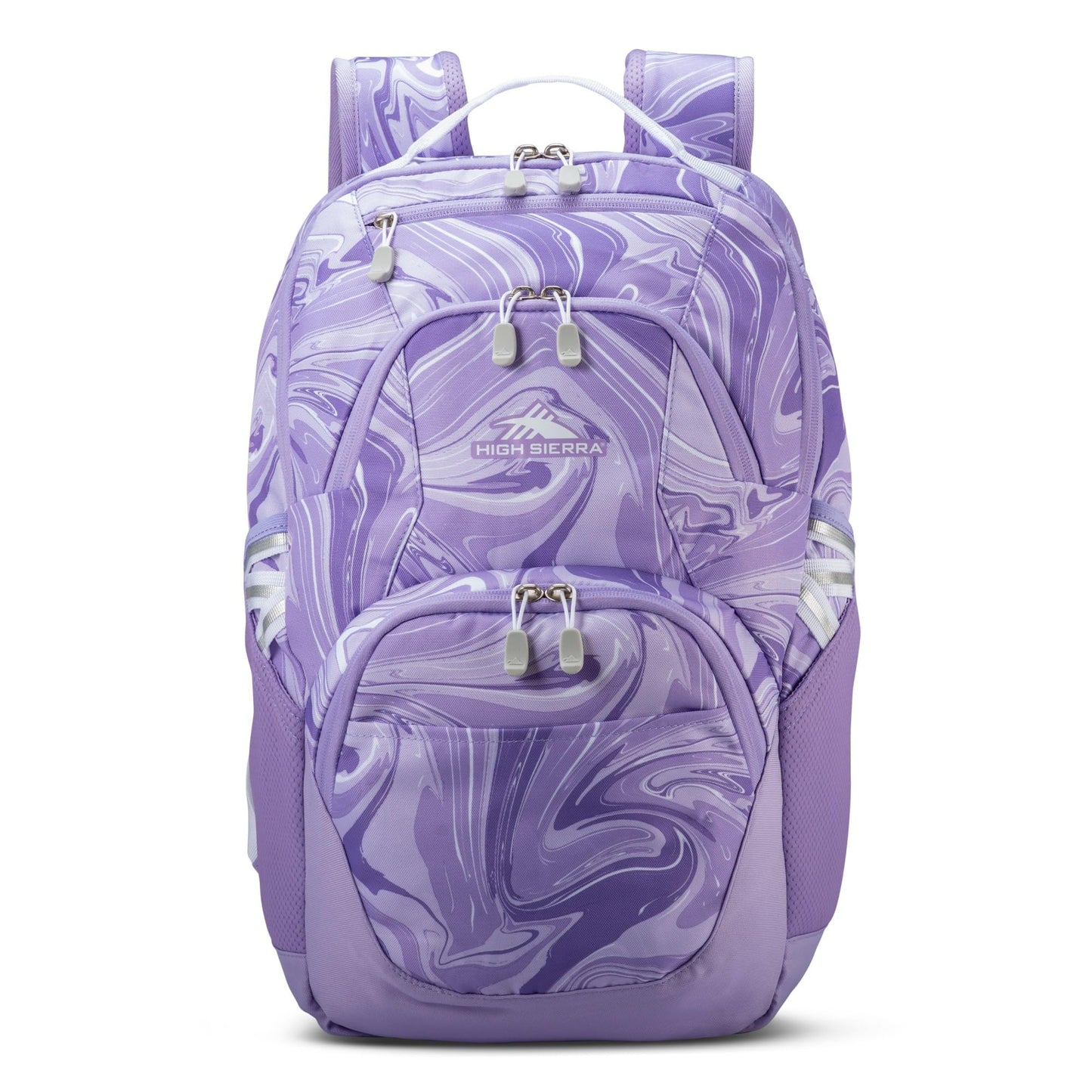 High Sierra Swoop Backpack with 17" Laptop Pocket, Marble Lavender